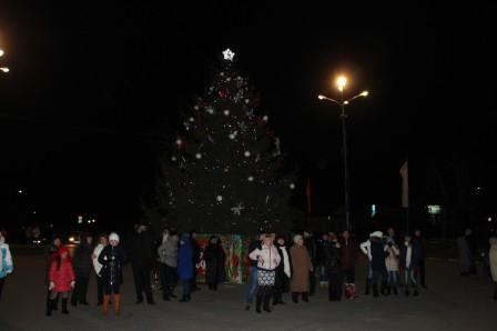 В новогоднюю ночь